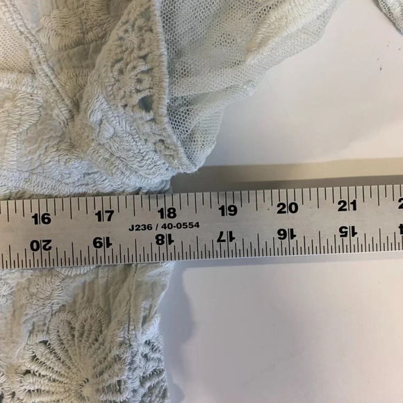 Sundance Women's Dreamscape Lace Floral Sheer Embroidered Boho Romantic Size S‎ - Picture 10 of 11